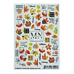 104W Слайдеры для дизайна ногтей Цветной Miw Nails 2 гр (осень)