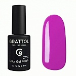 130 Гель-лак Color Gel Polish Dark Fuchsia Grattol 9 мл