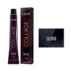 3,00 Крем-краска для волос перманентная Темный шатен Collage Lakme 60 мл