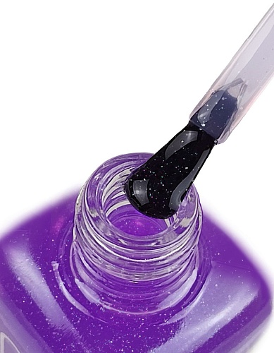 Лак-тинт для ногтей с AHA-кислотами Lilac Glow Glossy Tint Nails IQ Beauty 12,5 мл