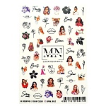 61W Слайдеры для дизайна ногтей Цветной Miw Nails 2 гр