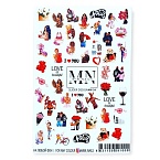 54W Слайдеры для дизайна ногтей Цветной Miw Nails 2 гр