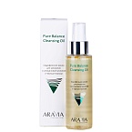 Масло гидрофильное для умывания салициловая кислота, черный тмин Pure Balance Oil Aravia 110 мл