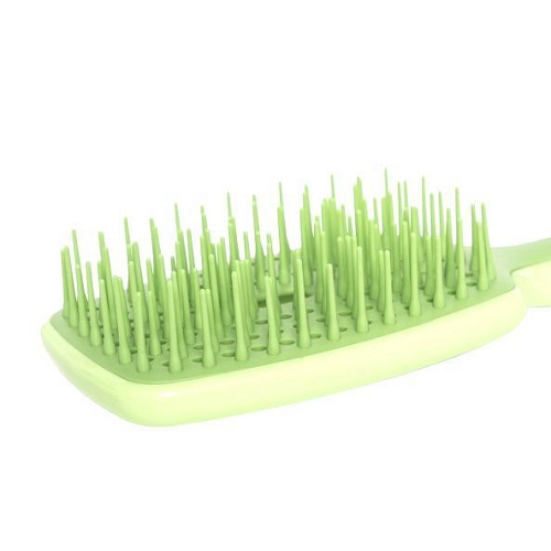 Расческа вентилируемая для волос Зеленая Vented Hair Brush Solomeya