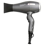 Фен для волос ErgoLife Compact 2 насадки 2000 Вт графит Dewal