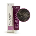 4,1 Краска безаммиачная шатен пепельный Silk Touch Ollin Professional 60 мл