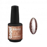 1735 Гель-лак розовое золото Lagel Kapous Nails 15 мл