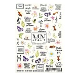 91W Слайдеры для дизайна ногтей Цветной Miw Nails 2 гр