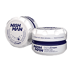 Крем мужской для укладки волос 6 White Styling Cream Nishman 100 мл