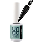 2402 Гель-лак для ногтей Угольно-черный - Jet Black Hema Free Uno 10 гр