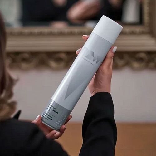 Лак для укладки волос сверхсильная фиксация Hairspray Super Strong Hold DEW Professional 500 мл
