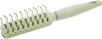 Щетка продувная прямоугольная нейлоновый штифт Мятное мороженое Dewal Beauty