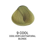 9 COOL Крем-краска для волос перманентная Color Yellow 100 мл