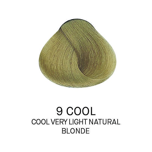 9 COOL Крем-краска для волос перманентная Color Yellow 100 мл