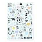 56W Слайдеры для дизайна ногтей Цветной Miw Nails 2 гр