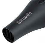 Фен Tornado серый 2300 Вт ионизация 2 насадки Dewal Pro