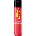 Шампунь бессульфатный для блеска окрашенных волос и тусклых волос Glow Mania Matrix 300 мл