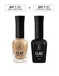 104 Лак для ногтей укрепляющий Rich Gold Nail Polish Prolac+Bioceramics IQ Beauty 12,5 мл