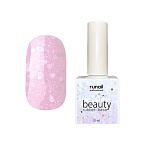 6774 База для ногтей цветная каучуковая Beauty TINT Glitter Mix Runail 10 мл