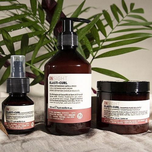 Крем для усиления завитка кудрявых волос Curls Defining Hair Cream Elasti-Curl Insight 250 мл