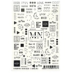 #S-07 Наклейки для дизайна ногтей Miw Nails 2 гр