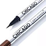Подводка-фломастер для глаз коричневая Chicago Art-Visage 0,7 мл