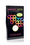 Пластины-меш многоразовые для окрашивания прядей Maniac Mesh