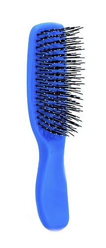 Щетка детская Prichi Фокси синяя размер S I love my hair 170 см