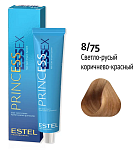 8,75 Крем-краска светло-русый коричнево-красный Princess Essex Estel Professional 60 мл