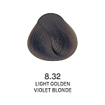 8,32 Крем-краска для волос перманентная Color Yellow 100 мл