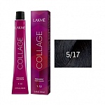 5,17 Крем-краска для волос перманентная Светлый шатен пепельный Collage Lakme 60 мл