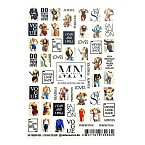 96W Слайдеры для дизайна ногтей Цветной Miw Nails 2 гр