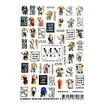 96W Слайдеры для дизайна ногтей Цветной Miw Nails 2 гр