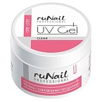 1845 УФ-гель однофазный прозрачный Runail 30 гр