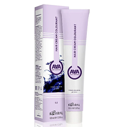 Cтойкая крем-краска для волос Kaaral AAA Hair Cream Colorant 5,00 светлый каштан интенсивный натуральный 100 мл