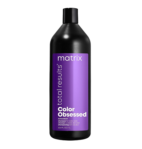 Шампунь для защиты цвета окрашенных волос с антиоксидантами Color Obsessed Matrix 1000 мл