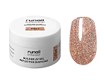 9817 Гель моделирующий УФ светоотражающий Builder UV Gel Reflective Diamond RuNail 15 гр