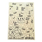 32F Слайдеры для дизайна ногтей Фольгированый Miw Nails 2 гр