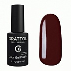 Гель-лак GRATTOL COLOR GEL POLISH BROWN 9 мл GTC  № 025 