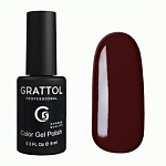 Гель-лак GRATTOL COLOR GEL POLISH BROWN 9 мл GTC  № 025 