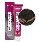 6,7 Крем-краска перманентная темно-русый коричневый Ollin Color Ollin Professional 60 мл