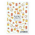 23W Слайдеры для дизайна ногтей Цветной Miw Nails 2 гр
