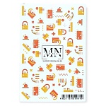 23W Слайдеры для дизайна ногтей Цветной Miw Nails 2 гр