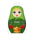 Маска для лица пузырьковая очищающая роза и коллаген № 24 Dizao