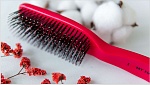 Щетка парикмахерская Spider 1501 маджента глянцевая размер M I love my hair