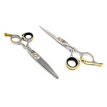 Ножницы парикмахерские филировочные Профи 5,5" 30 зубцов Lovers Head PBS-AMR5530W Mizuka