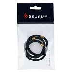 Резинки для волос черные Dewal 3 шт