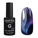 06 Гель-лак Color Gel Polish 9D Cat Eye Grattol 9 мл