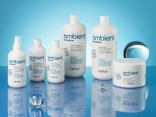 Спрей-мист пептидный для сухих и ломких волос Peptide Ambient Moisture Tefia 250 мл
