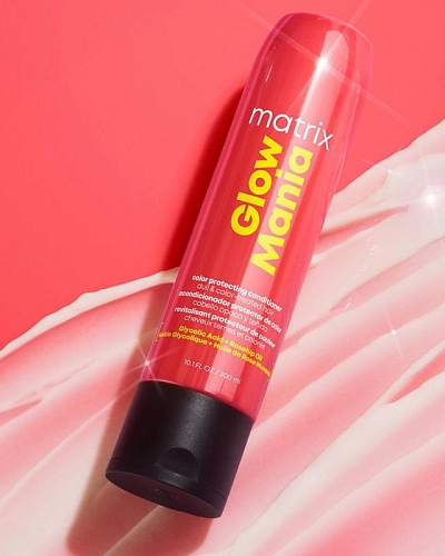 Кондиционер для блеска окрашенных волос и тусклых волос Glow Mania Matrix 300 мл